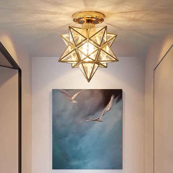 Stervorm Plafondlamp – Moravian Star Design