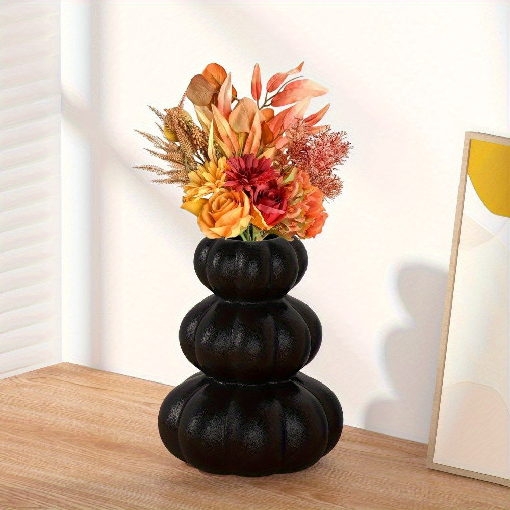 Keramiek Pompoen Vaas – Moderne Herfst Decoratie