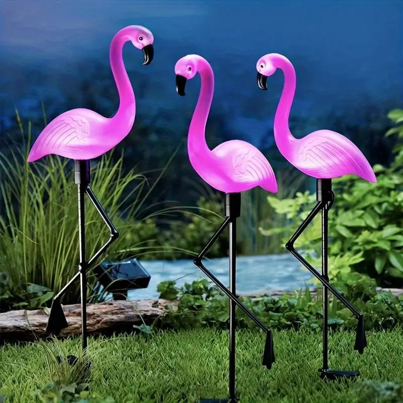 Solar Flamingo Tuinlamp – Decoratie voor Tuin & Balkon