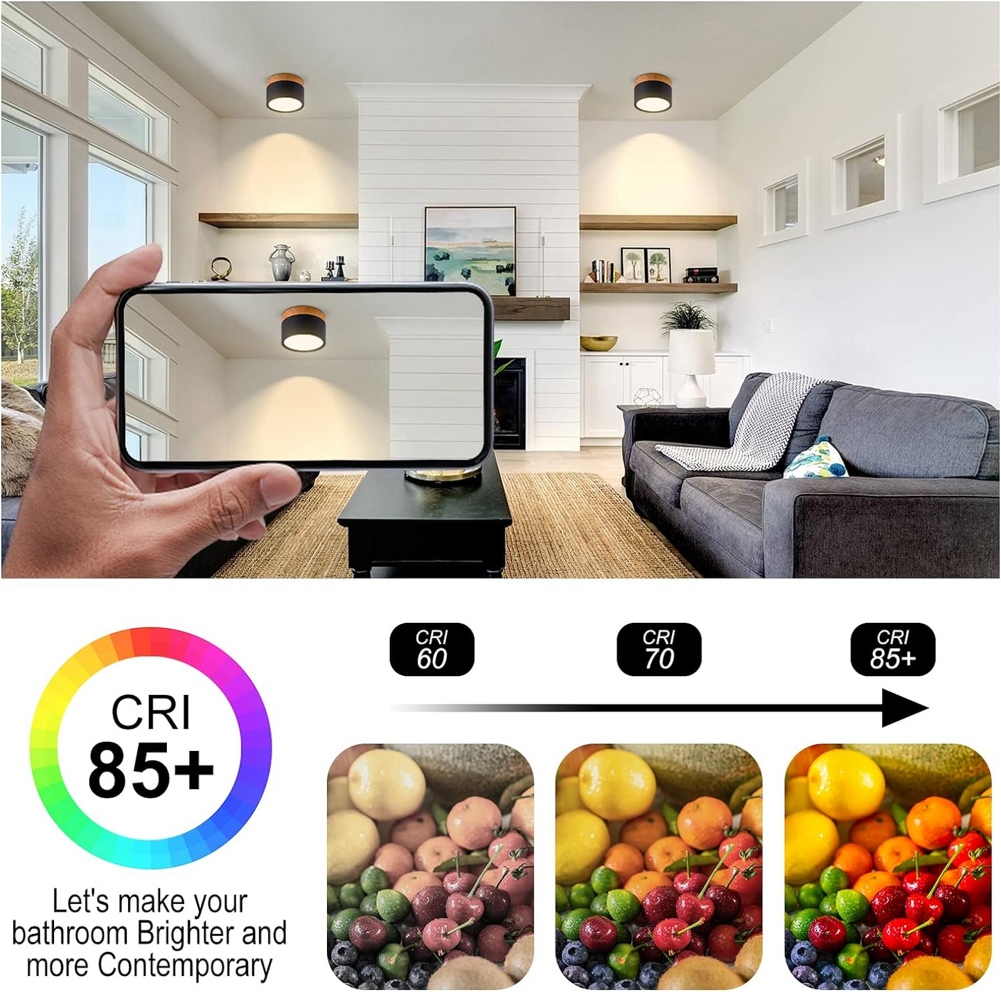 LED Plafondspots – Cylinder Kleine Plafondlamp