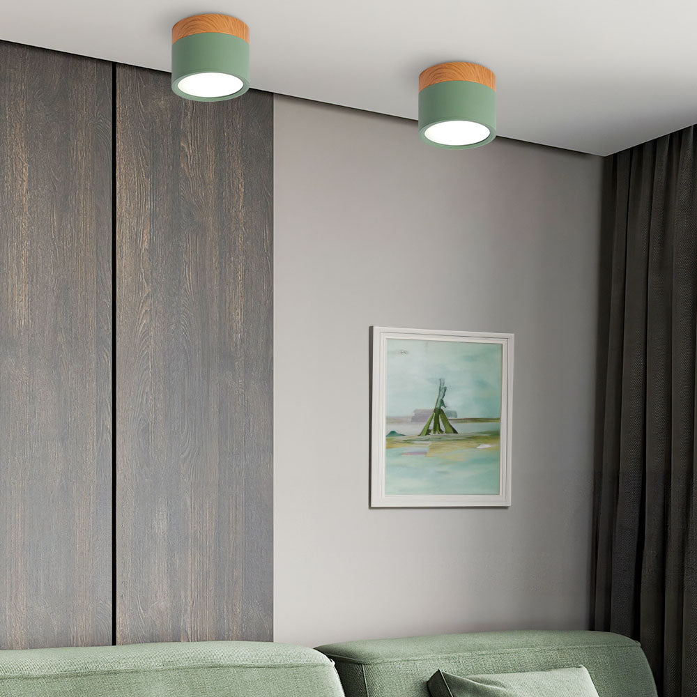 LED Plafondspots – Cylinder Kleine Plafondlamp
