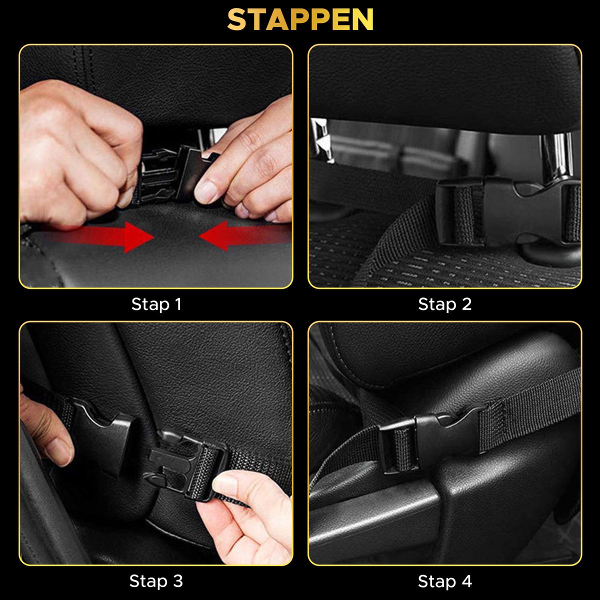 Autostoel Organizer Set Voor Vakantie