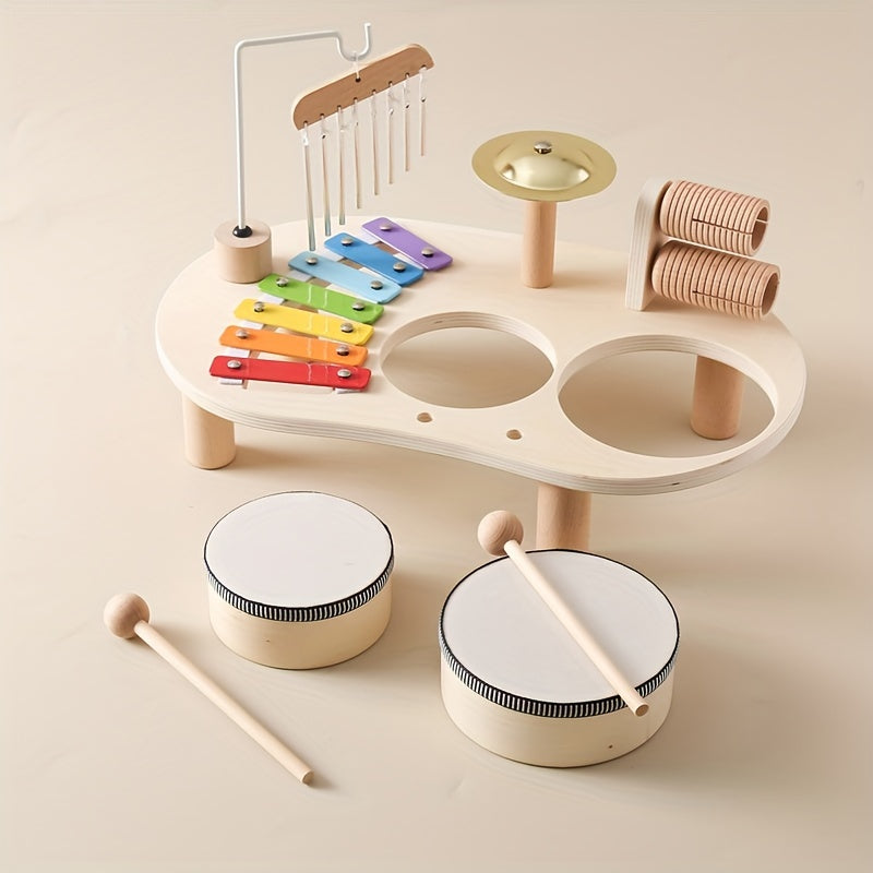 Houten Kinder Muziektafel – Creatief & Educatief Speelplezier!