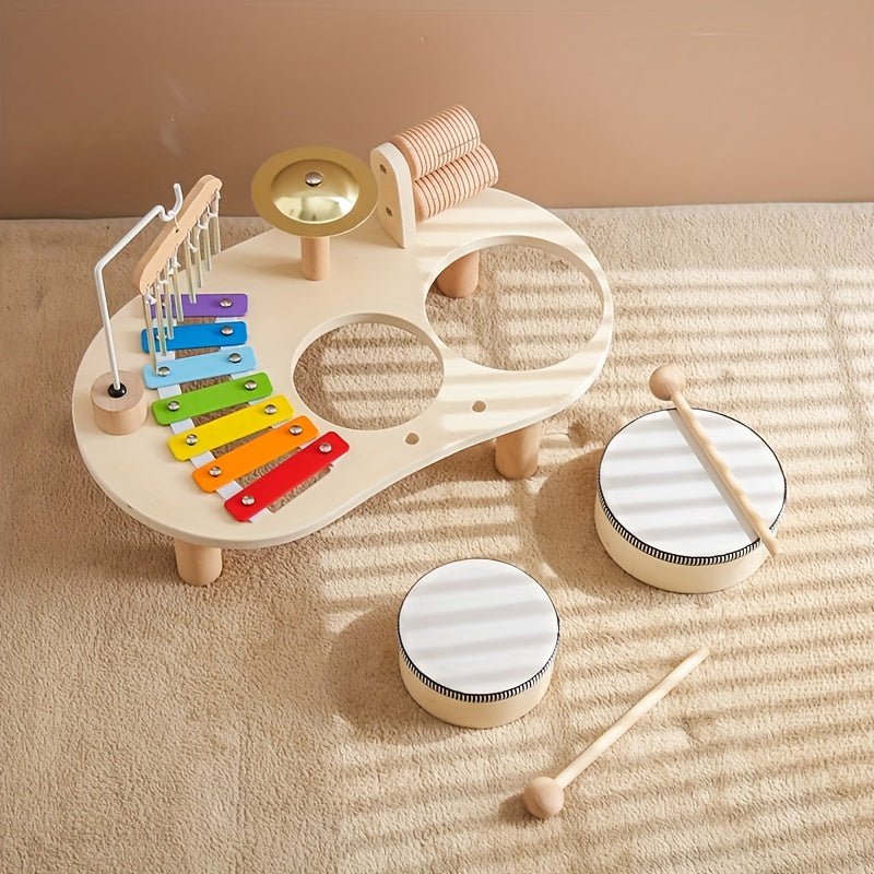 Houten Kinder Muziektafel – Creatief & Educatief Speelplezier!