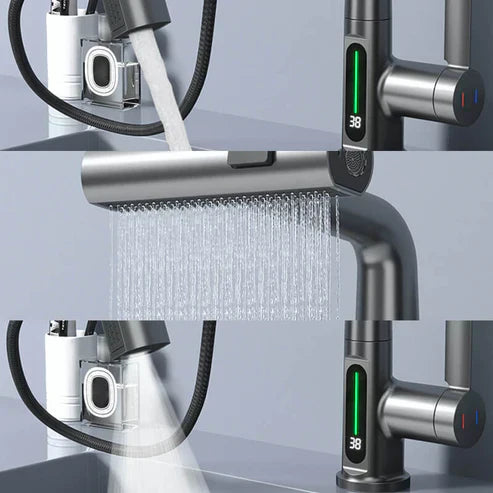 Slimme Keukenkraan met LED Display – Innovatief & Waterbesparend