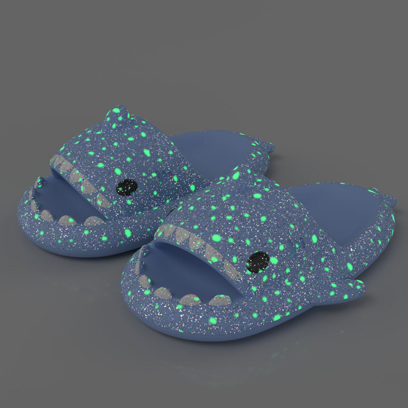 Glow in the Dark Haai Slippers – Comfortabele Antislip Sloffen
