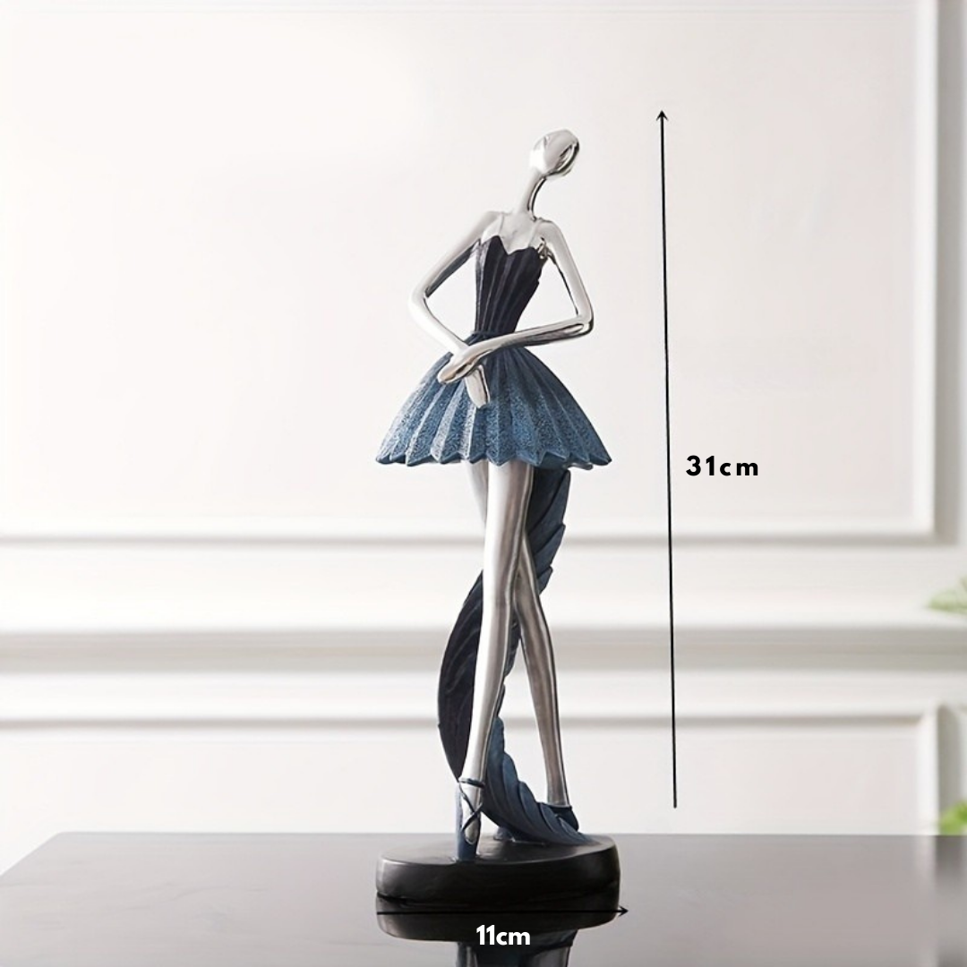 Balletdanseres Sculptuur – Elegante Decoratie voor Woonkamer