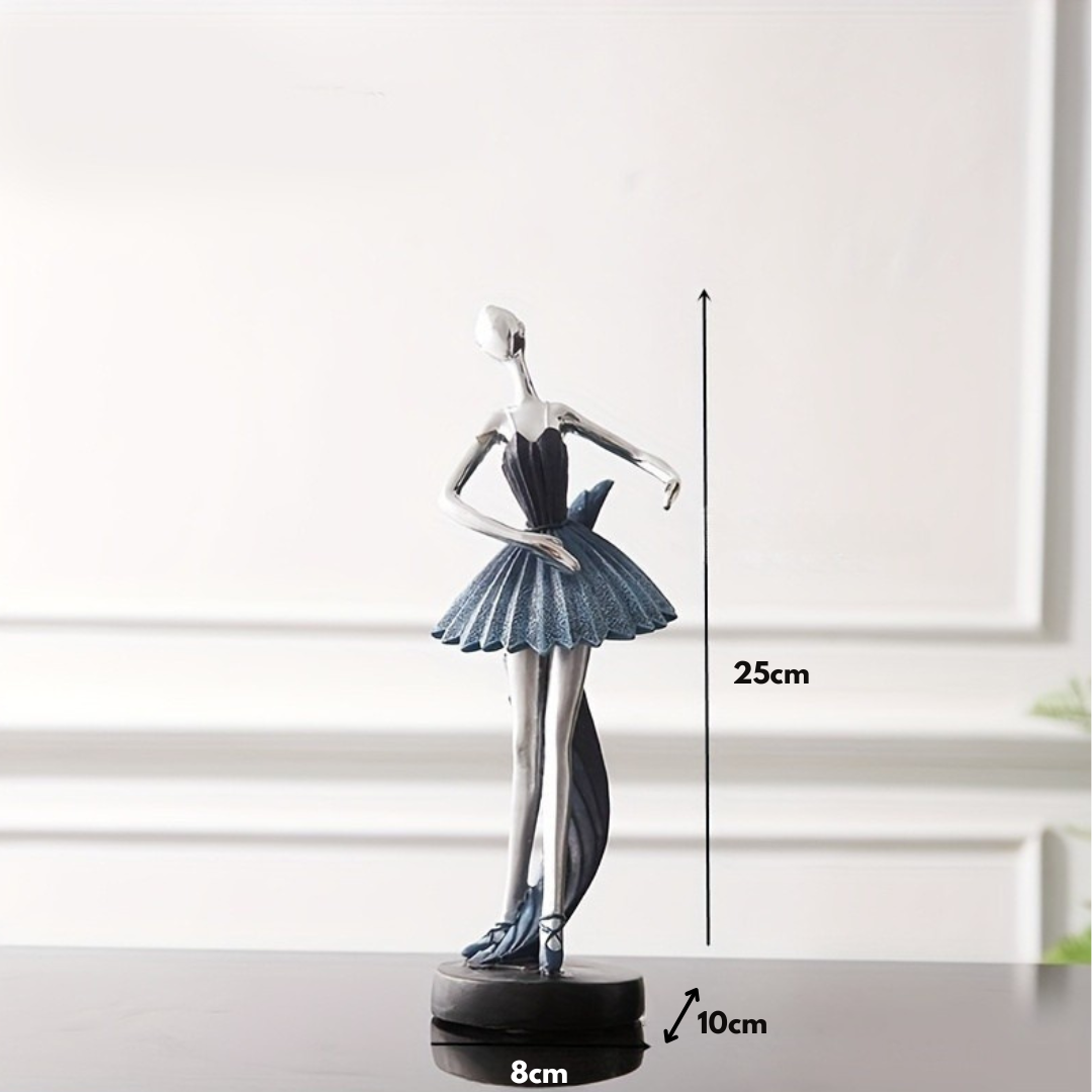 Balletdanseres Sculptuur – Elegante Decoratie voor Woonkamer