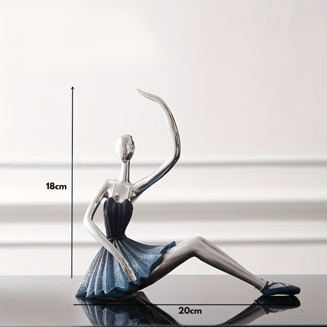 Balletdanseres Sculptuur – Elegante Decoratie voor Woonkamer