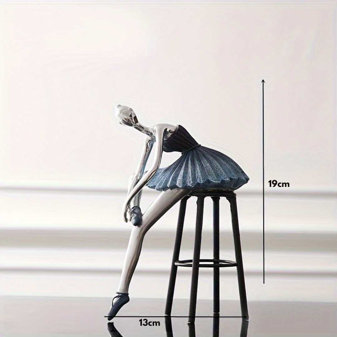 Balletdanseres Sculptuur – Elegante Decoratie voor Woonkamer