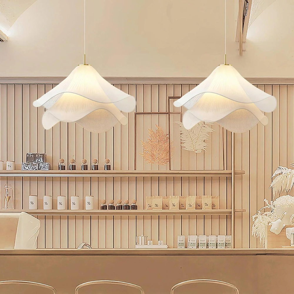 Boho Chic Plafondlamp – Warm LED Licht 3000K-6000K Japandi style