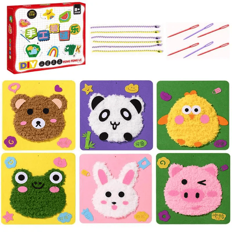 DIY Naaikit Kinderen – Uniek Cadeau voor Leren, Creëren en Spelen