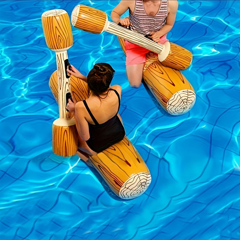 4-delige Set Opblaasbaar Zwembad Speelgoed - Ideaal voor Waterspellen, Zwembadfeestjes en Strandplezier