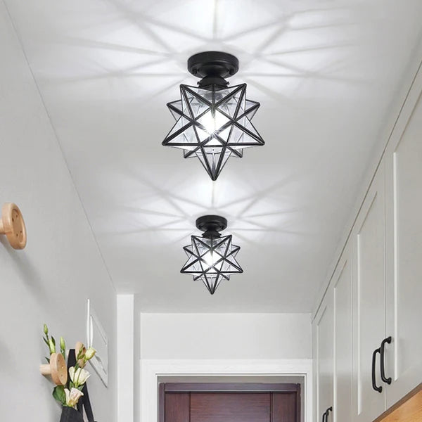 Stervorm Plafondlamp – Moravian Star Design
