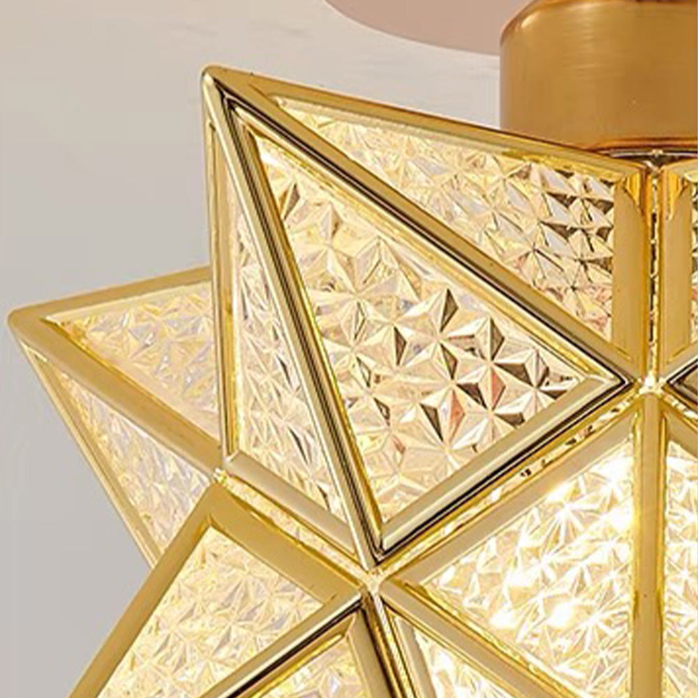 Stervorm Plafondlamp – Moravian Star Design