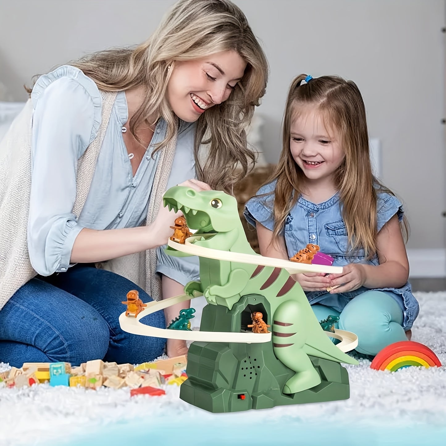 Interactief Dino Speelgoed – Klimmen, Glijden & Muziek