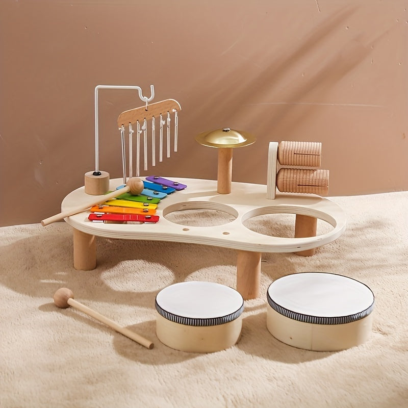 Houten Kinder Muziektafel – Creatief & Educatief Speelplezier!
