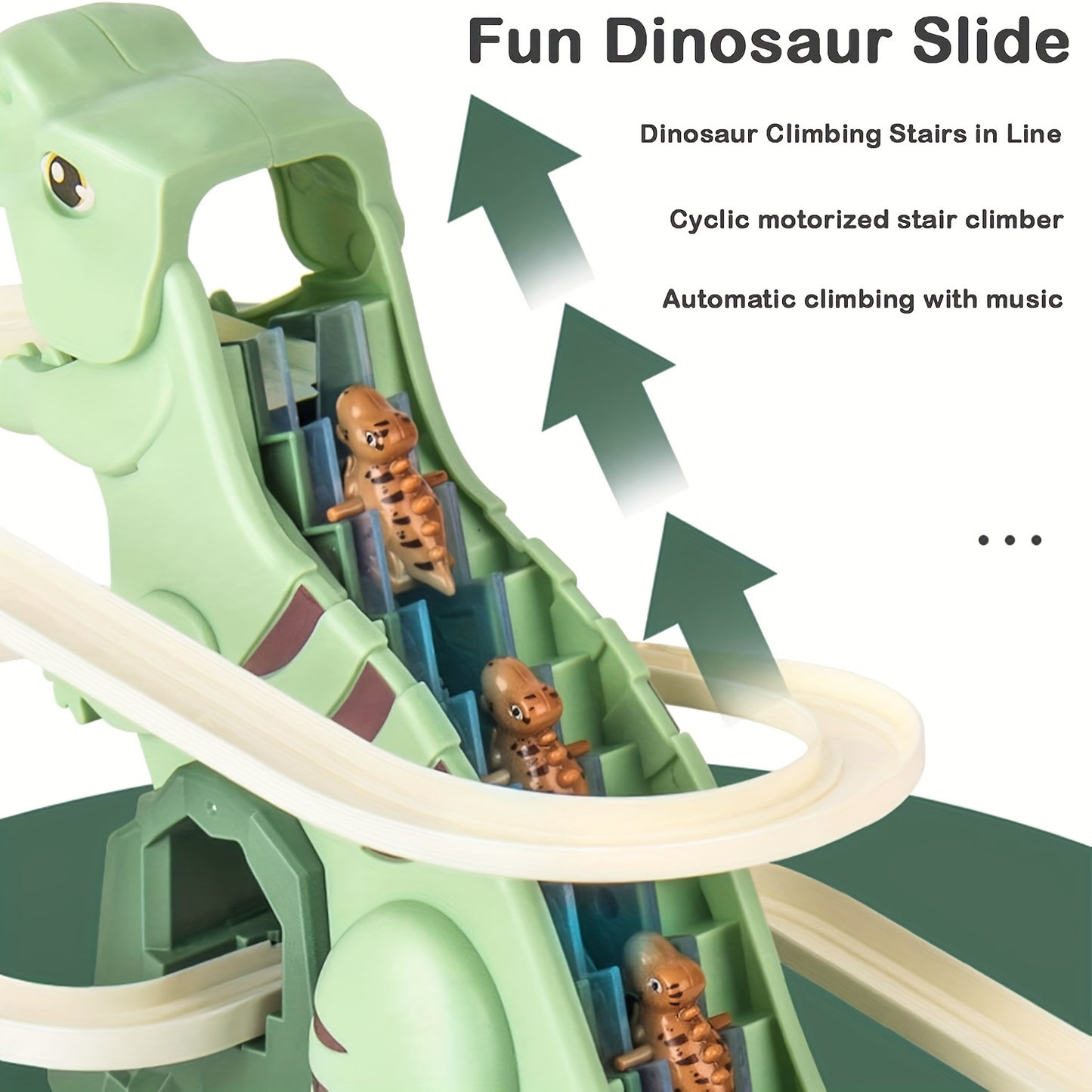 Interactief Dino Speelgoed – Klimmen, Glijden & Muziek