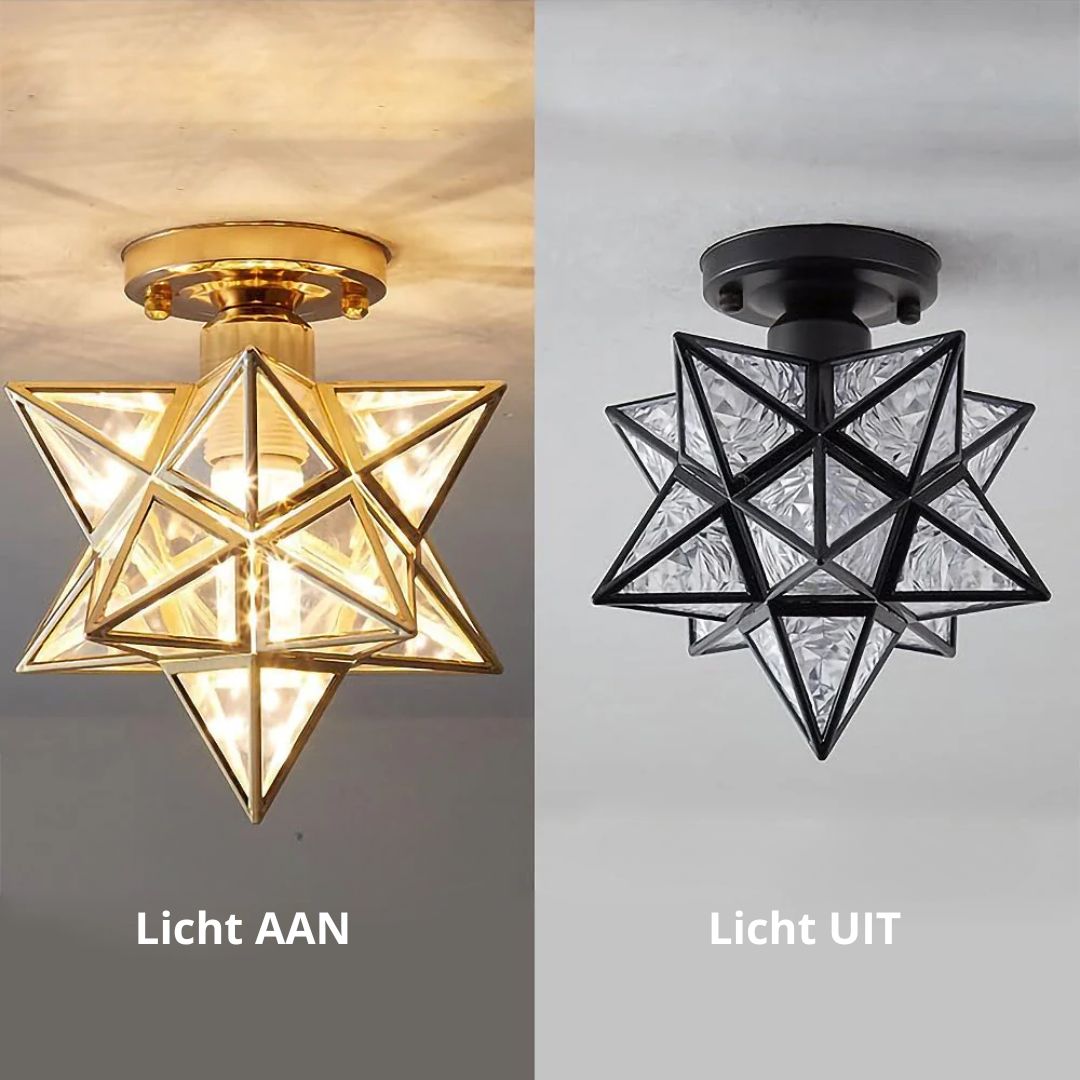 Stervorm Plafondlamp – Moravian Star Design