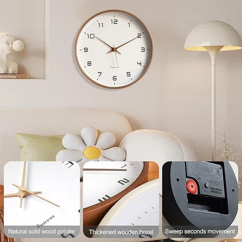 Scandinavische Houten Wand Klok