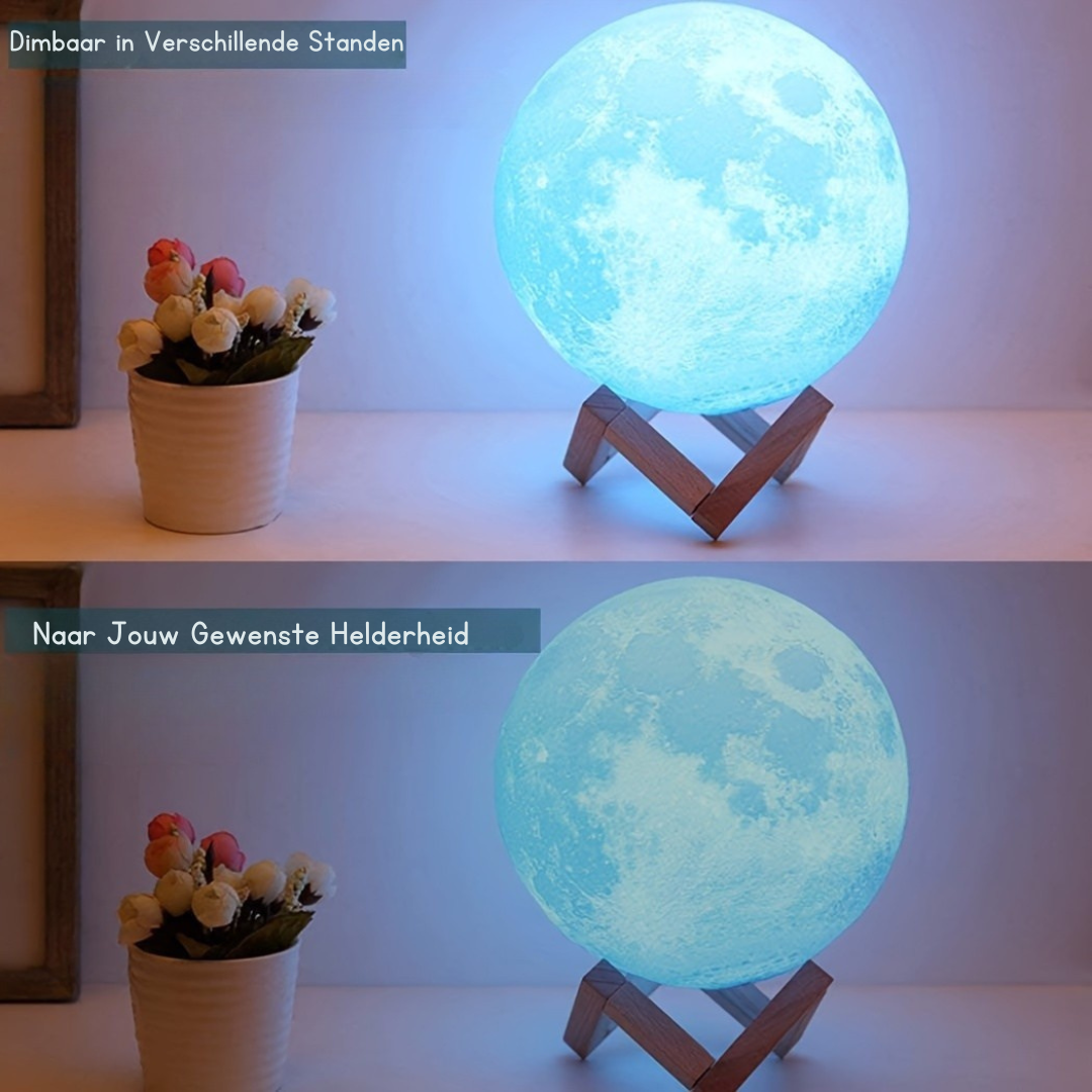 Betoverende Maan Nachtlampje