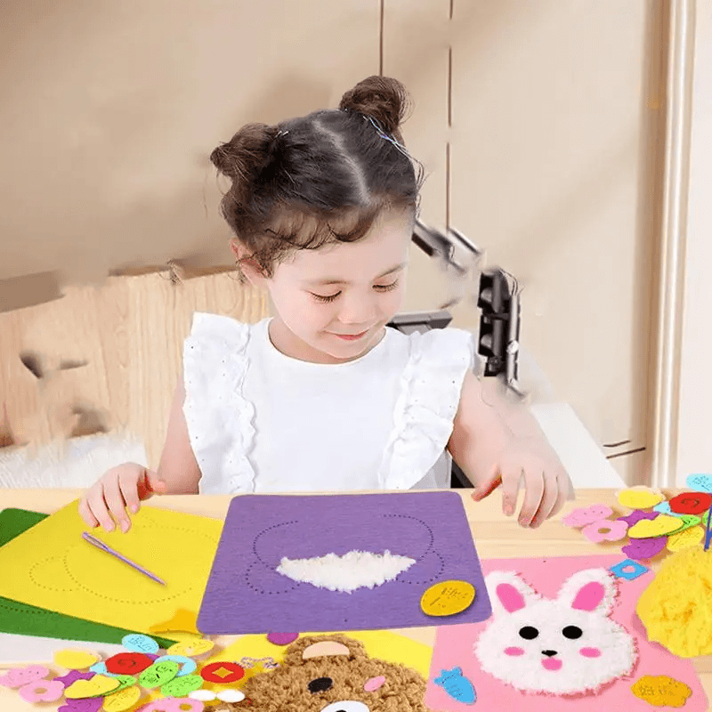 DIY Naaikit Kinderen – Uniek Cadeau voor Leren, Creëren en Spelen