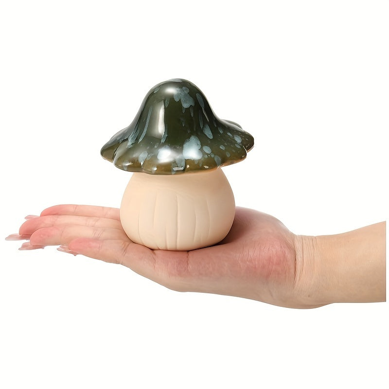Herfst Decoratie Set – Set van 3 Keramiek Paddenstoelen