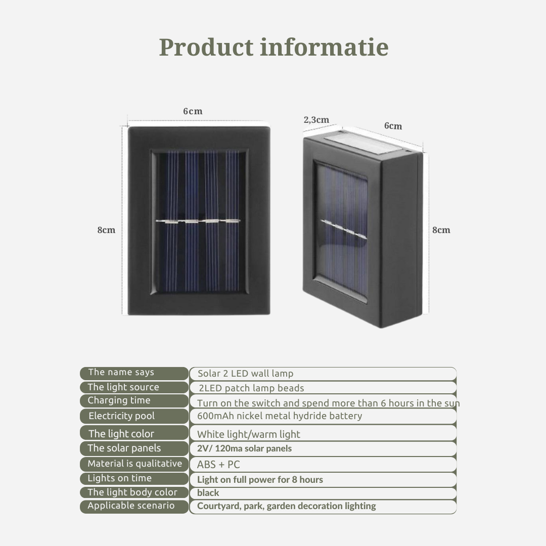 SunLux Light - Luxe Verlichting op Zonne-energie