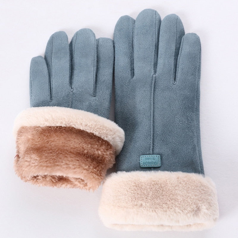PASHION Warme Waterdichte Handschoenen – Touchscreen, Fleece Gevoerd voor Dames