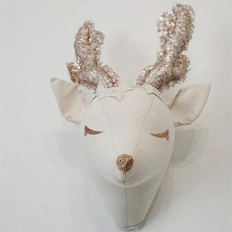 Muurdecoratie Dierenkop – Kinderkamer Dieren Wanddecoratie