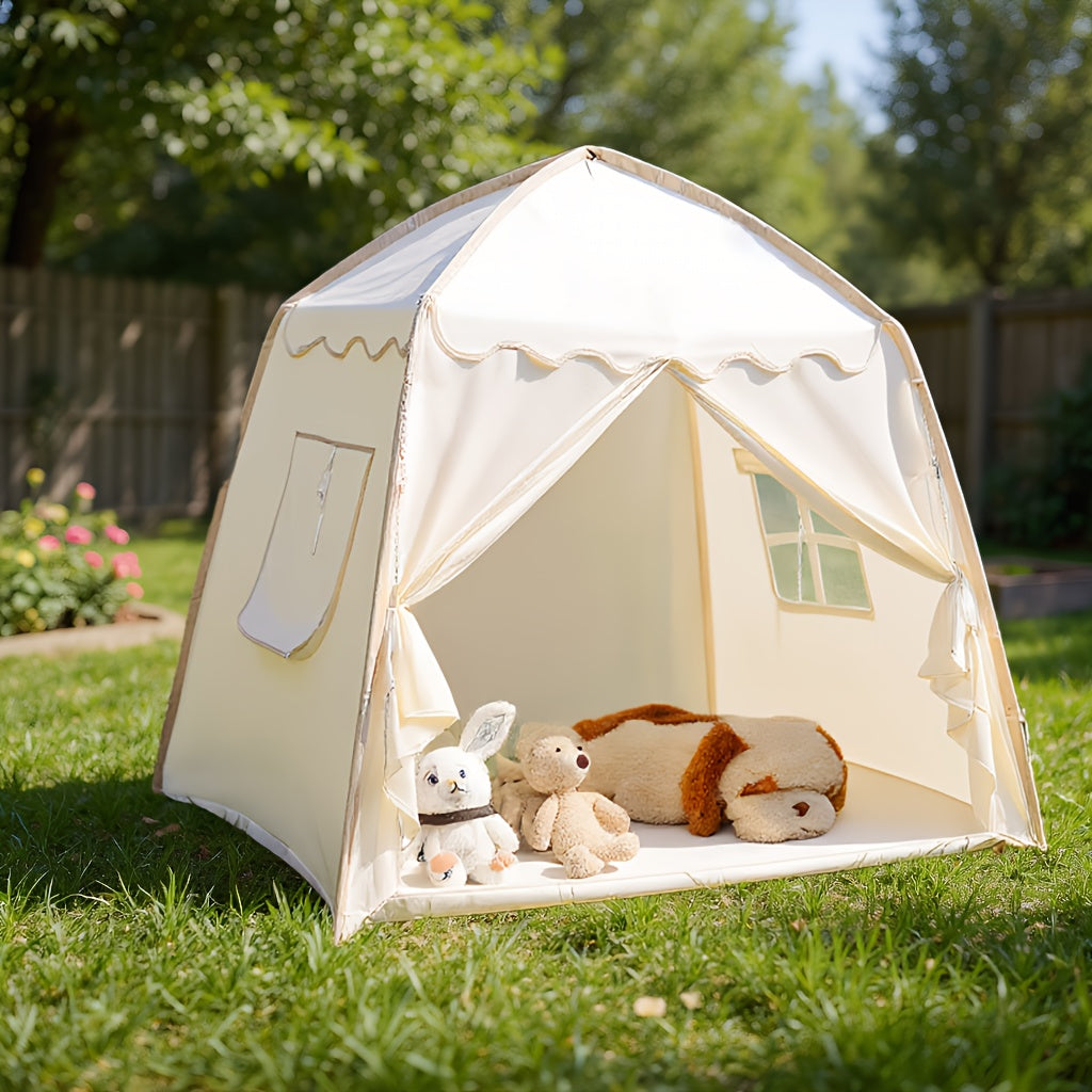 Schattig Kinder Speelhuis – Speeltent Opvouwbaar voor Binnen & Buiten