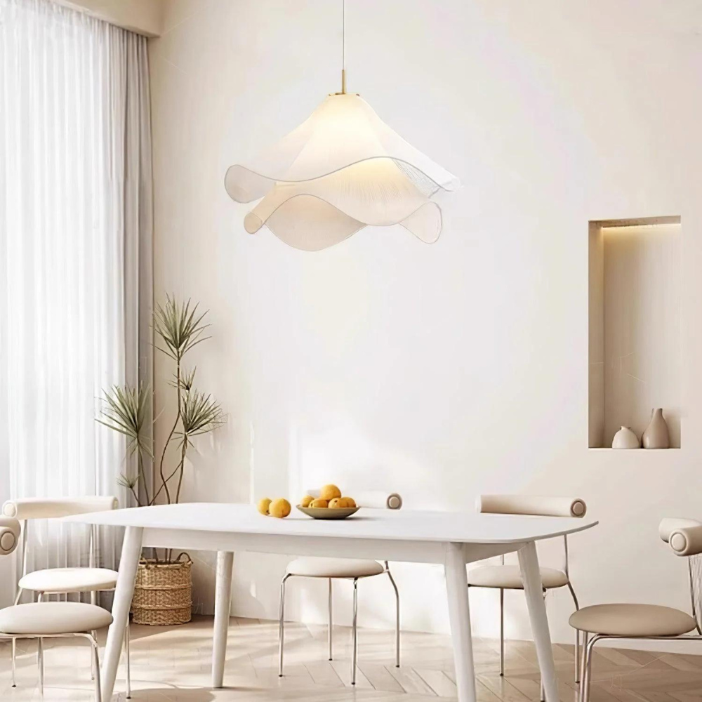 Boho Chic Plafondlamp – Warm LED Licht 3000K-6000K Japandi style