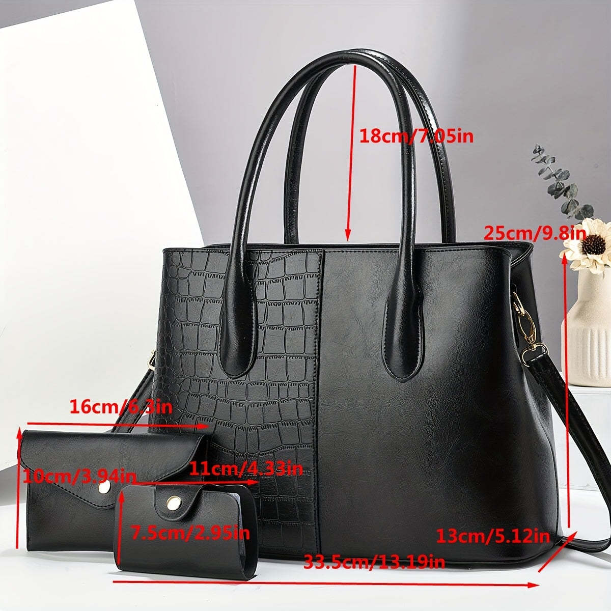 Dames Handtas Set – Elegant & Veelzijdig