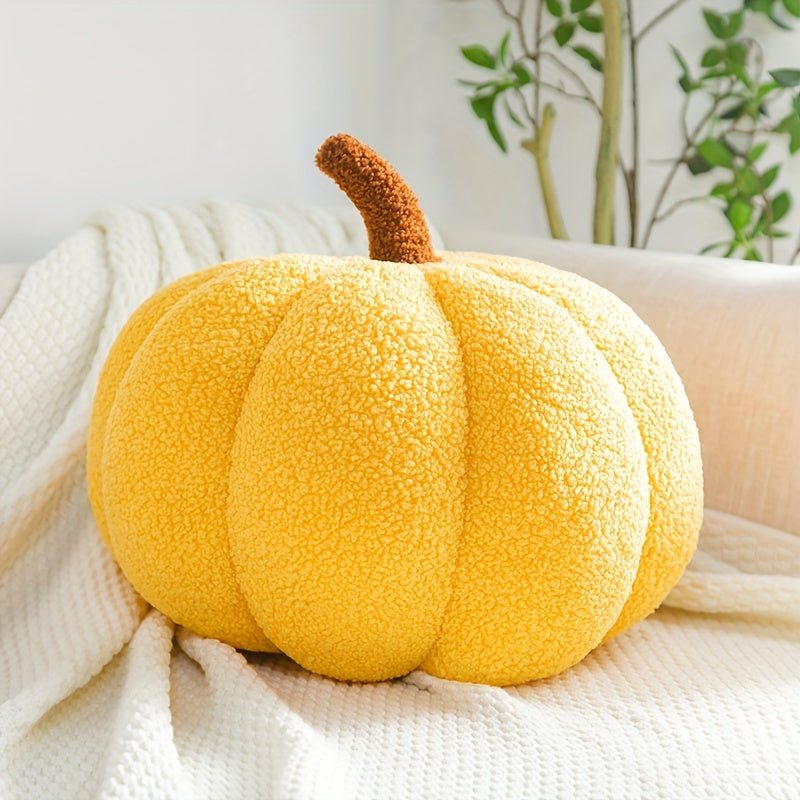 Herfst Decoratie – Teddy Pompoen Kussen