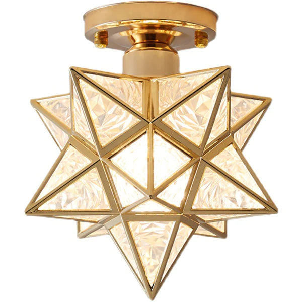 Stervorm Plafondlamp – Moravian Star Design