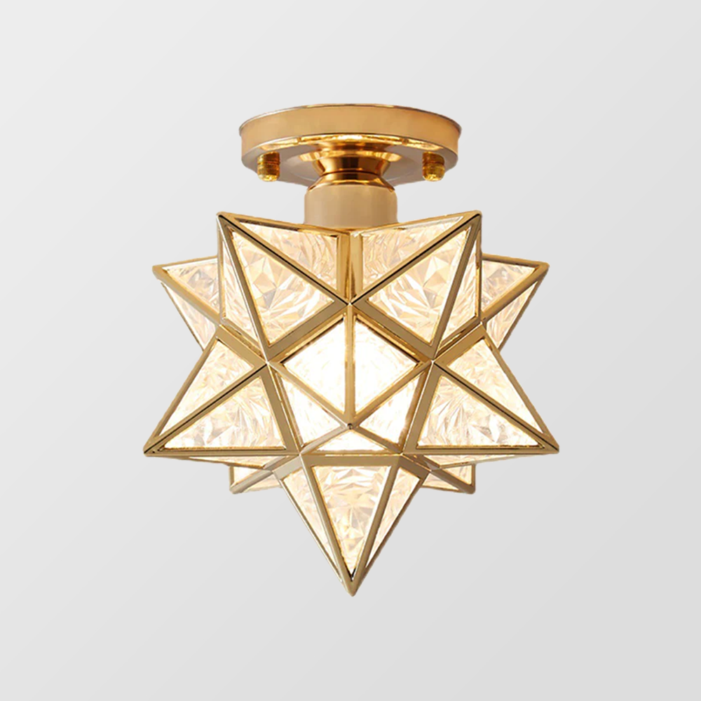 Stervorm Plafondlamp – Moravian Star Design