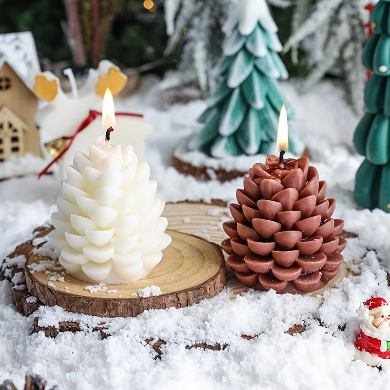 Geurkaars Dennenappel – Perfect Cadeau voor de Feestdagen