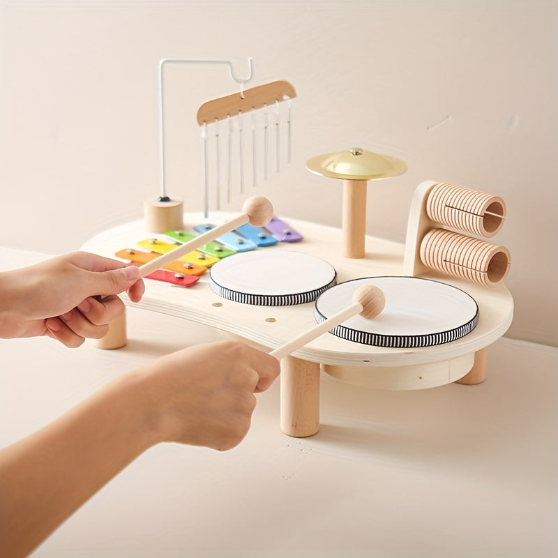 Houten Kinder Muziektafel – Creatief & Educatief Speelplezier!
