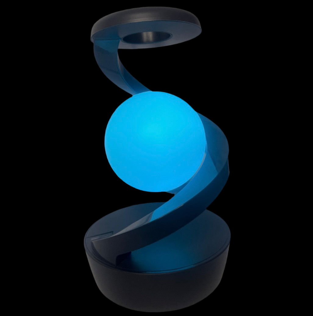 SpinCharge Lamp - Innovatief Design met Draadloos Opladen