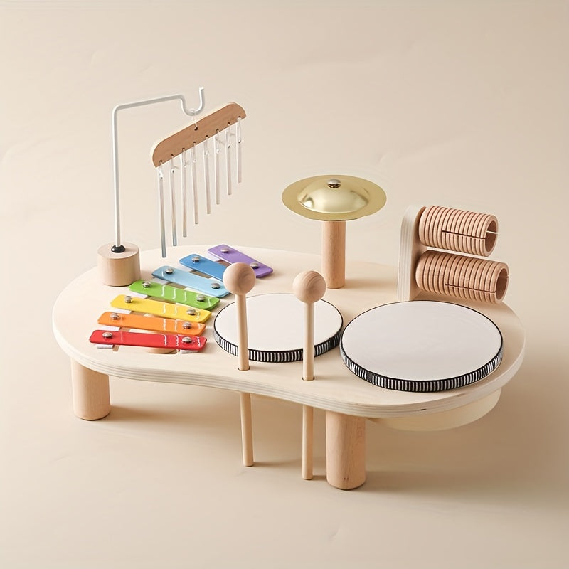 Houten Kinder Muziektafel – Creatief & Educatief Speelplezier!