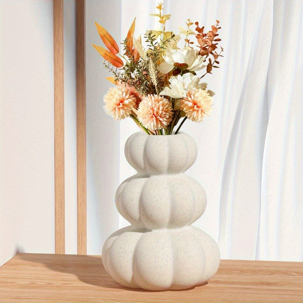 Keramiek Pompoen Vaas – Moderne Herfst Decoratie