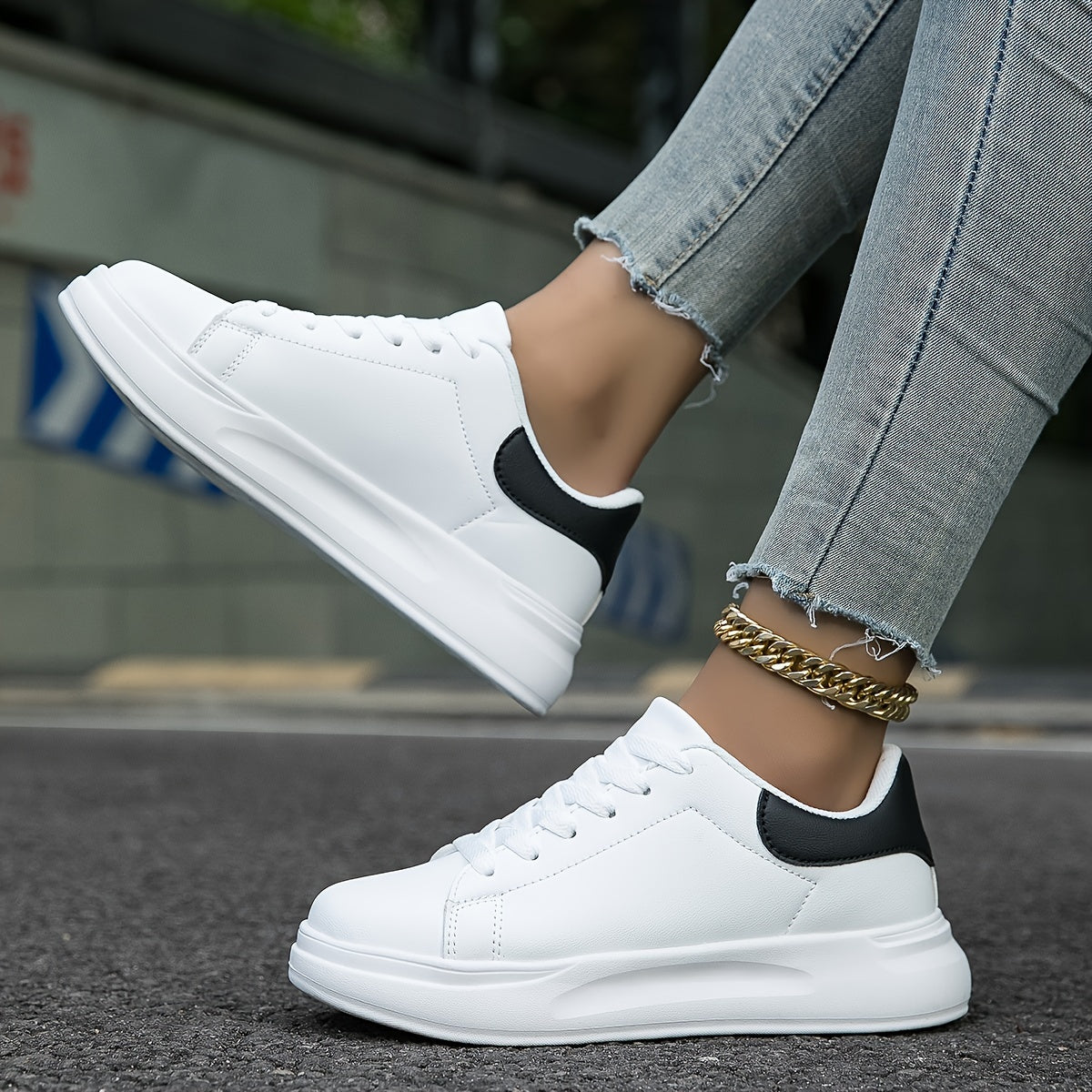 Dames Sneakers Wit 'Zania' – Orthopedisch & Comfortabel