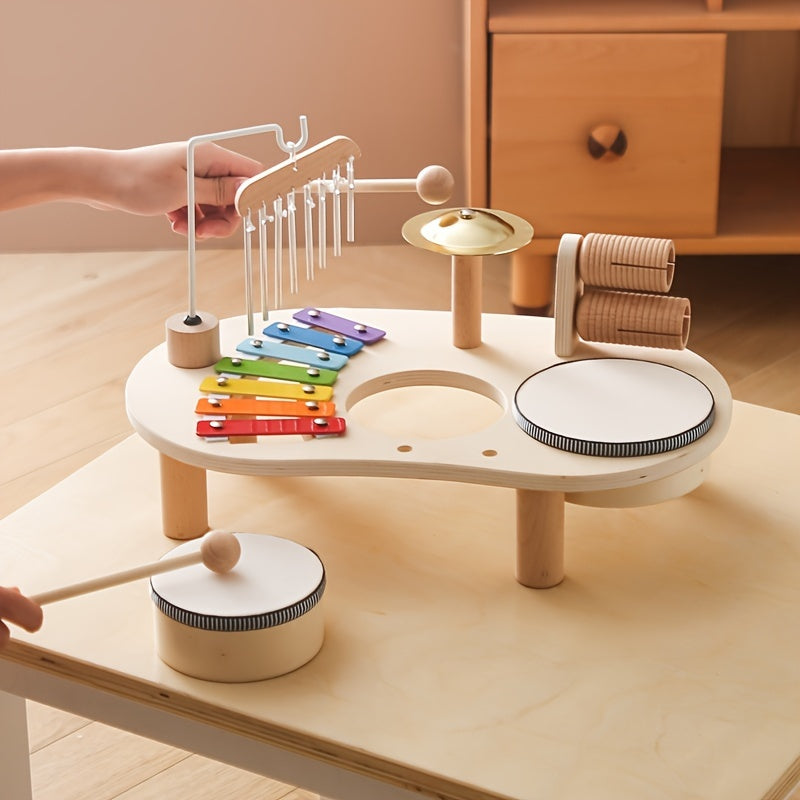 Houten Kinder Muziektafel – Creatief & Educatief Speelplezier!