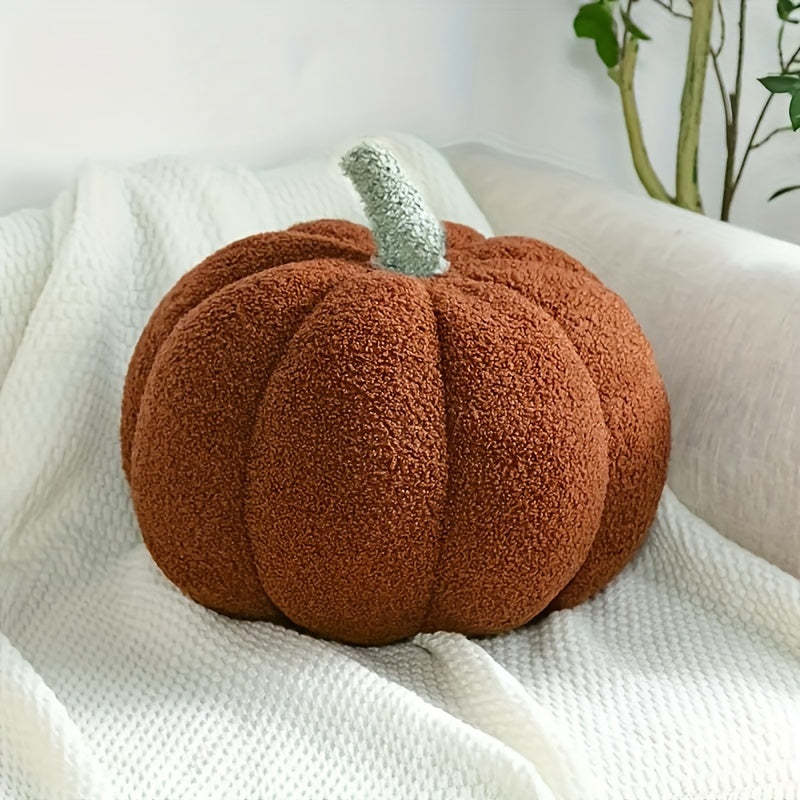 Herfst Decoratie – Teddy Pompoen Kussen