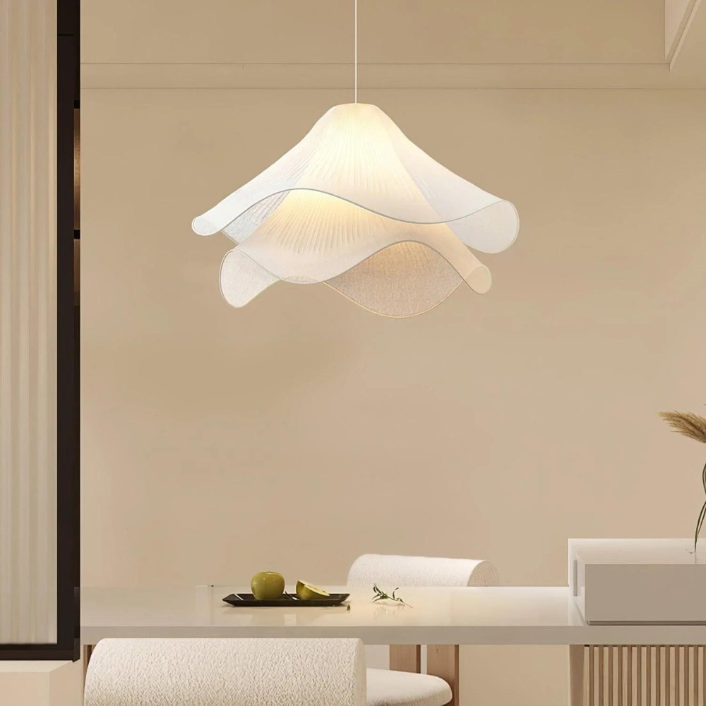 Boho Chic Plafondlamp – Warm LED Licht 3000K-6000K Japandi style
