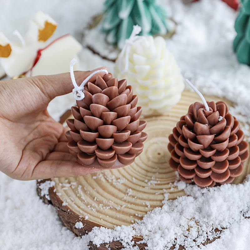 Geurkaars Dennenappel – Perfect Cadeau voor de Feestdagen