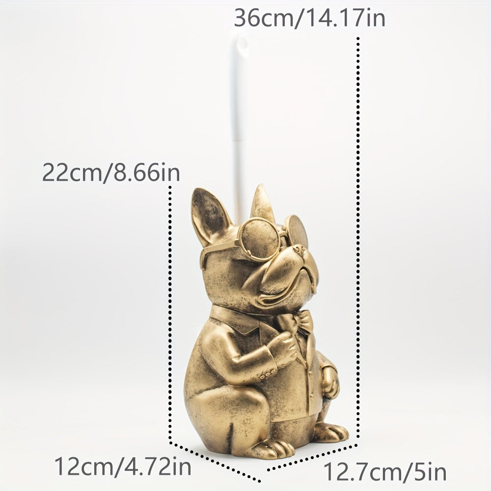 Toiletborstelhouder Bulldog – Unieke Badkamer Decoratie Hond