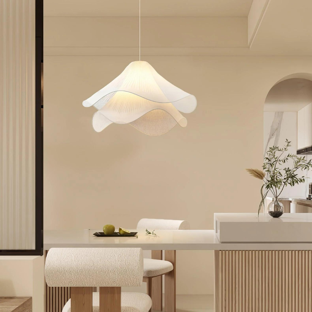 Boho Chic Plafondlamp – Warm LED Licht 3000K-6000K Japandi style