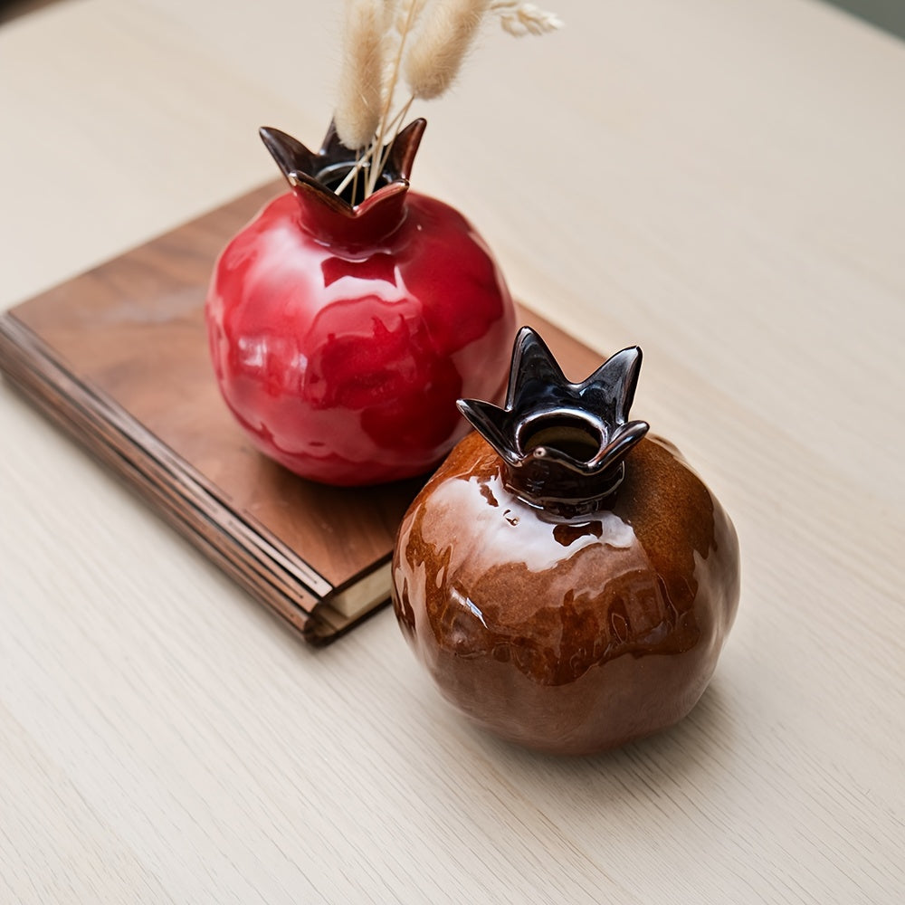 Keramische Granaatappel Vaas – Moderne Decoratie Interieur