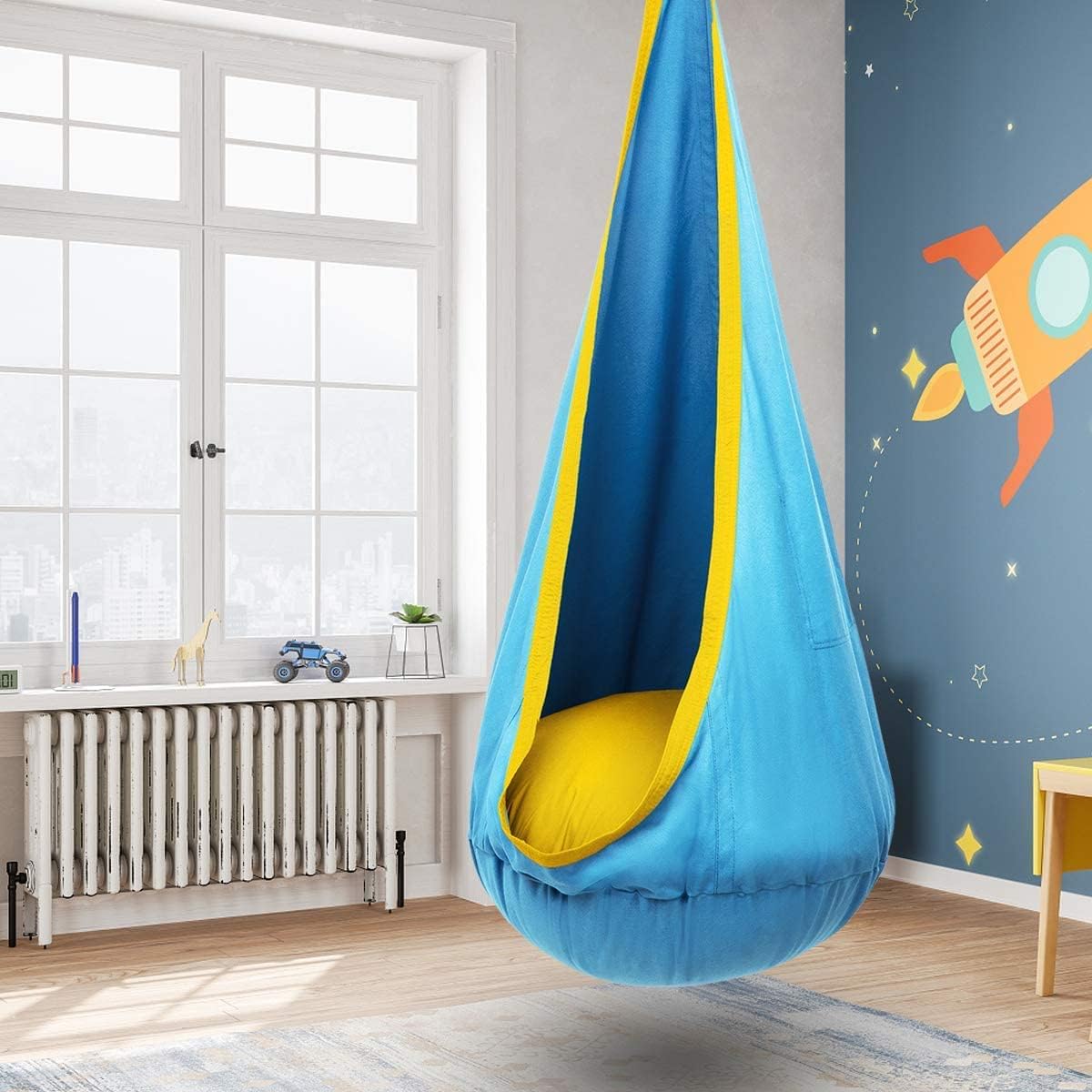 Hangstoel Kinderen – Binnen & Buiten Schommel met Kussen